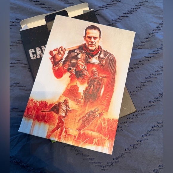 The Walking Dead Negan Canvas Art Print - Picture 4 of 6